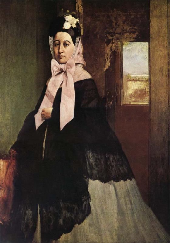 Edgar Degas Lady